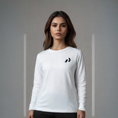 White sweatshirt 350 gsm