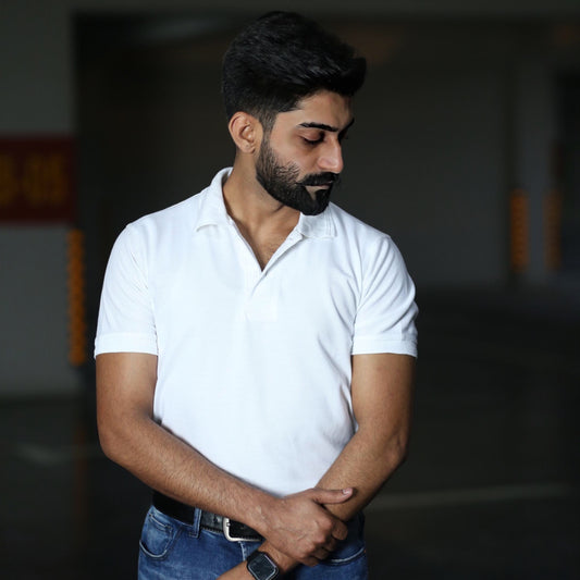 Classic White polo