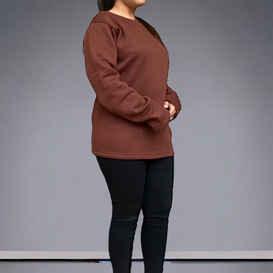 Dark Moka sweatshirt 350gsm