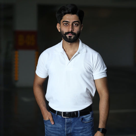 Classic White polo