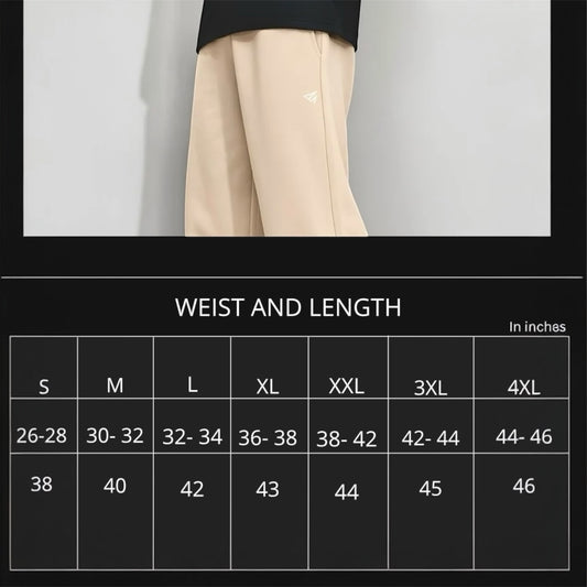 Beige Unisex Ease Fit Trouser
