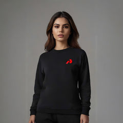 Black sweatshirt 350gsm