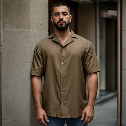 Olive Drift Safari Shirt