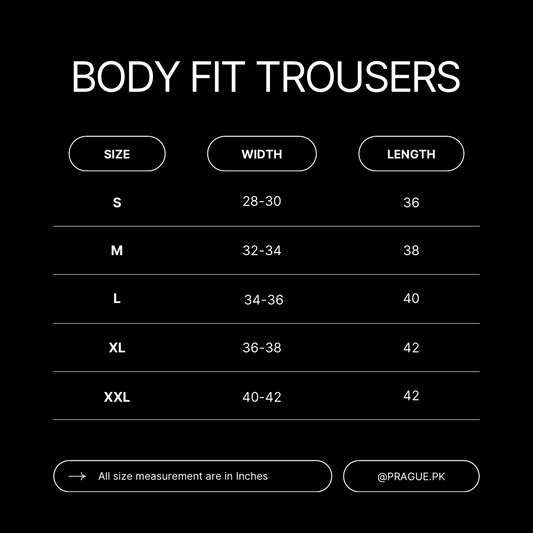 Black Straight Fit Trouser