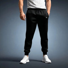 Black Straight Fit Trouser