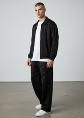 Black Stardust Varsity Tracksuit