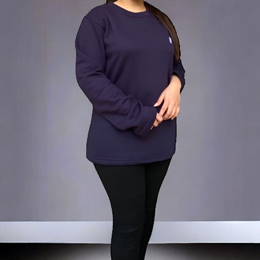 Royal blue sweatshirt 350gsm
