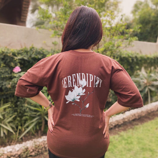 Serendipity oversized tee