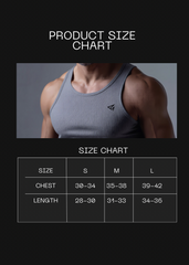 Charcoal Grey Cotton Rib Tank
