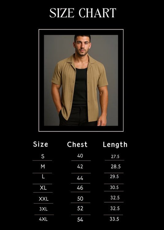 Sandline textured Cuban Shirt
