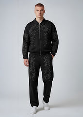 Black Stardust Varsity Tracksuit