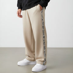 Beige Void Panel Trouser
