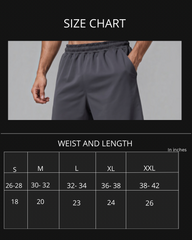 Charcoal Knitted Cotton Shorts