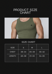 Olive Cotton Rib Tank Top