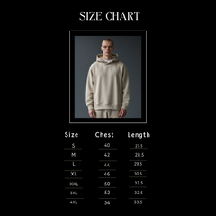 Beige Apex Arc Hoodie