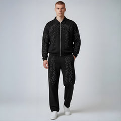 Black Stardust Varsity Tracksuit