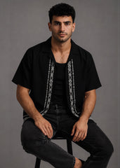 Onyx Line Cuban Shirt