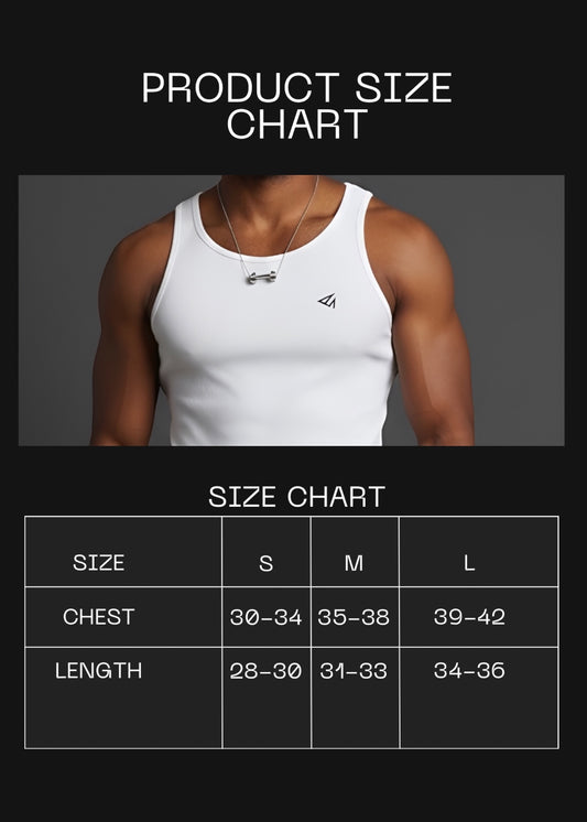 White Cotton Rib Tank