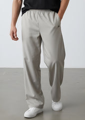 Beige Unisex Ease Fit Trouser