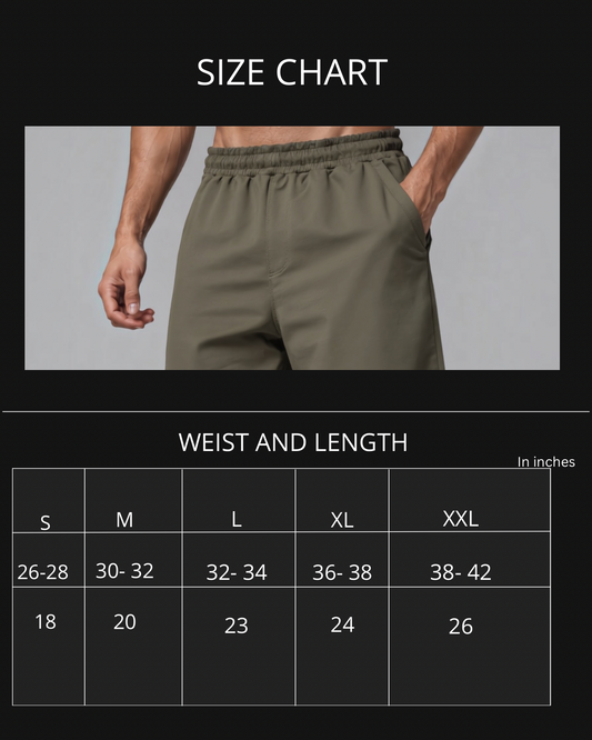 Olive Knitted Cotton Shorts