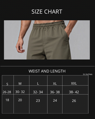 Olive Knitted Cotton Shorts