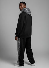 Black Verge Panel Tracksuit