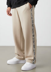 Beige Void Panel Trouser