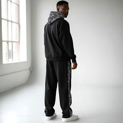 Black Verge Panel Tracksuit