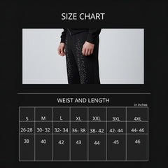 Black Stardust co-ord Set