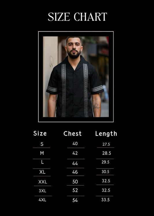 Black Onyx Trail Cuban Shirt