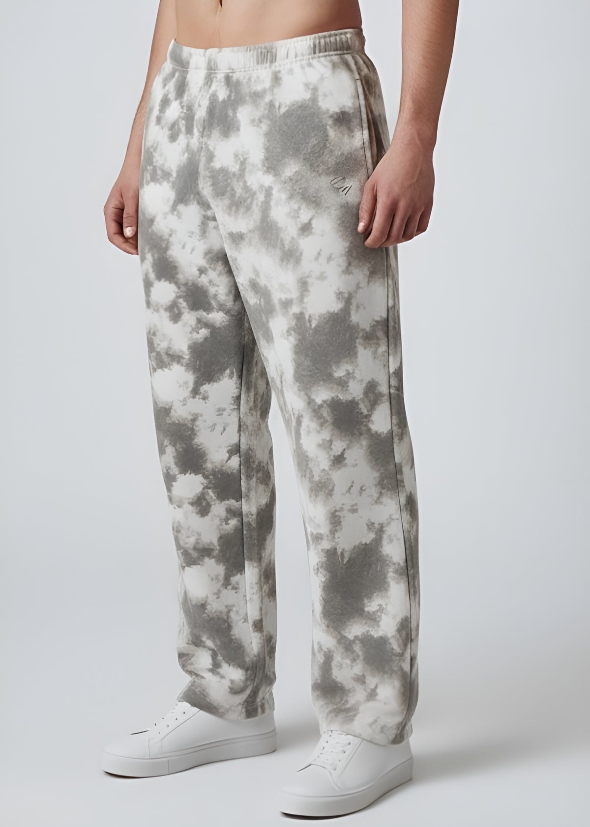 Frosted Acid Wash Trouser