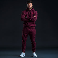 Dark crimson co-ord set