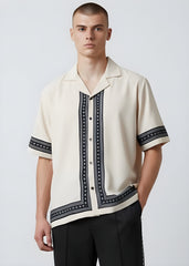 Beige Desert Dune Cuban Shirt