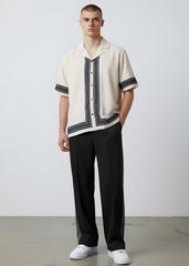 Beige Desert Dune Cuban Shirt