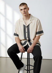 Beige Desert Dune Cuban Shirt