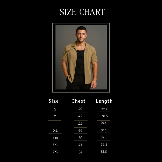 Beige Sandline textured Safari Shirt