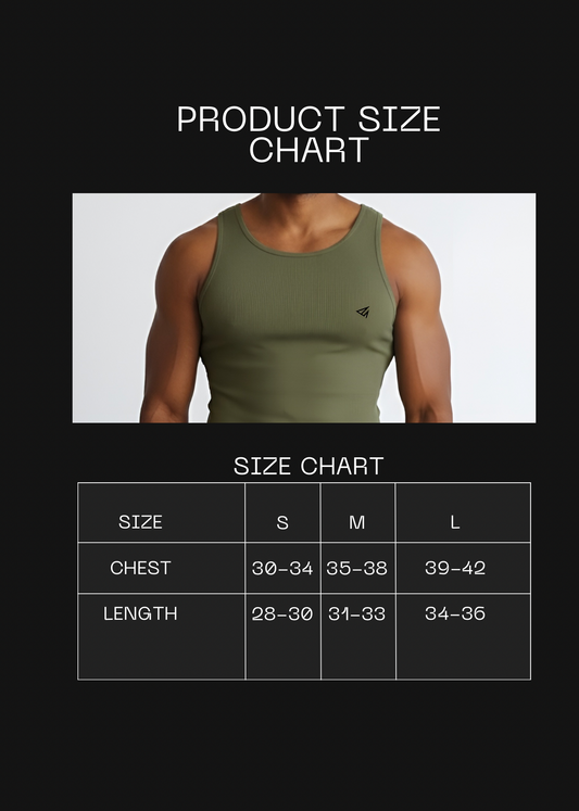 Olive Cotton Rib Tank