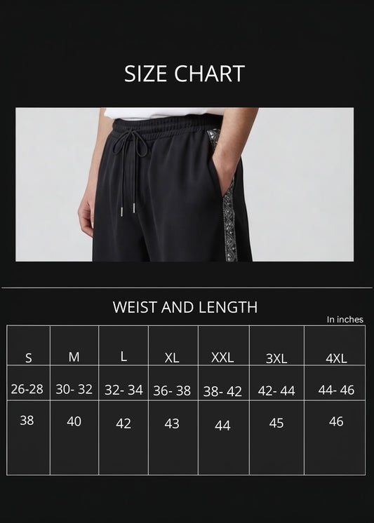 Tribal Stripe Loose Fit Trouser