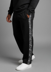Black Verge Panel Tracksuit