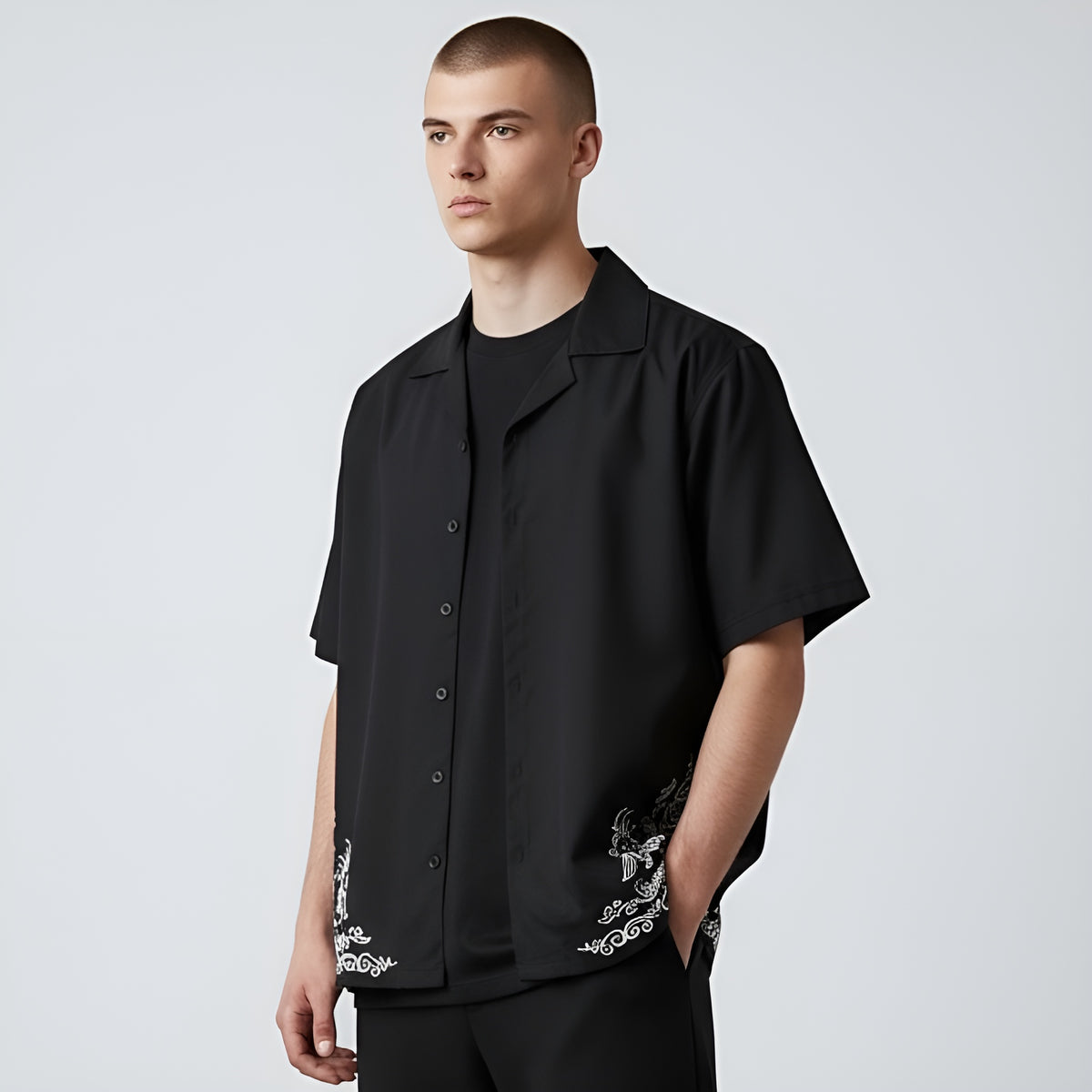 Black Form Safari shirt
