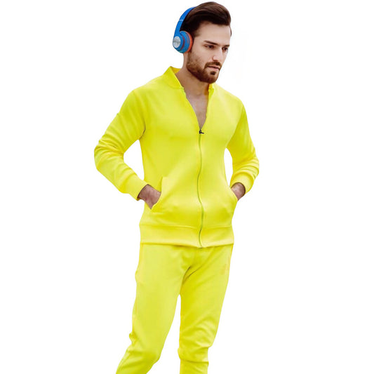 Neon Zipper jacket co-ord set