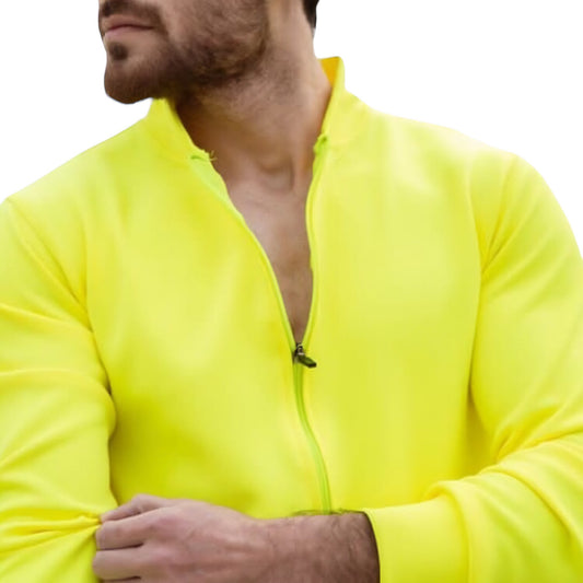 Neon Zipper jacket co-ord set