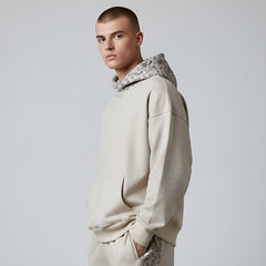 Beige Verge Panel Tracksuit